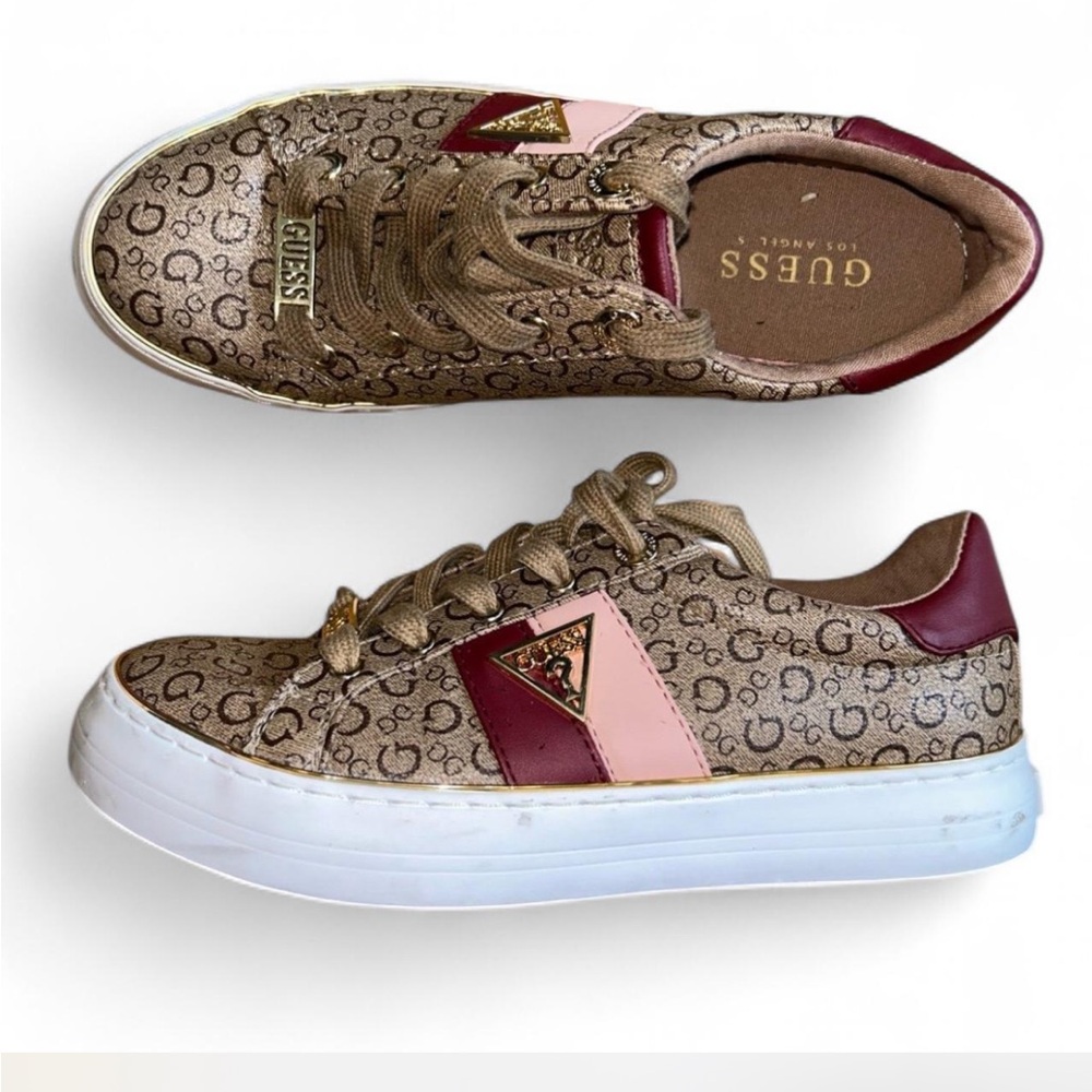 Guess Women’s Sneakers size 7 - Picture 2 of 8